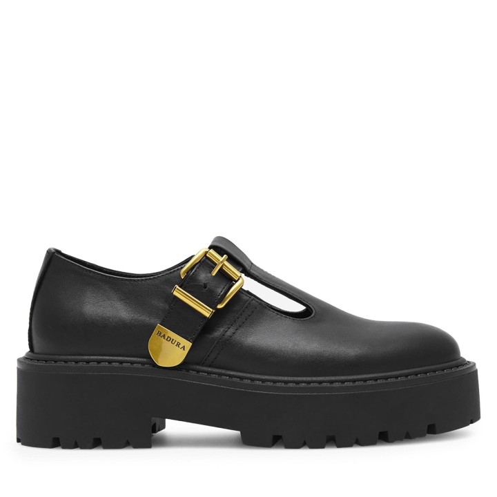 Halbschuhe Badura BENEDICTE-01 Schwarz