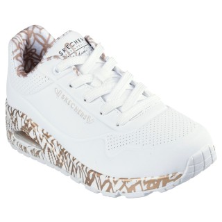 Skechers Sneaker "UNO LOVING LOVE", Freizeitschuh, Halbschuh, Schnürschuh mit Luftkammersohle
