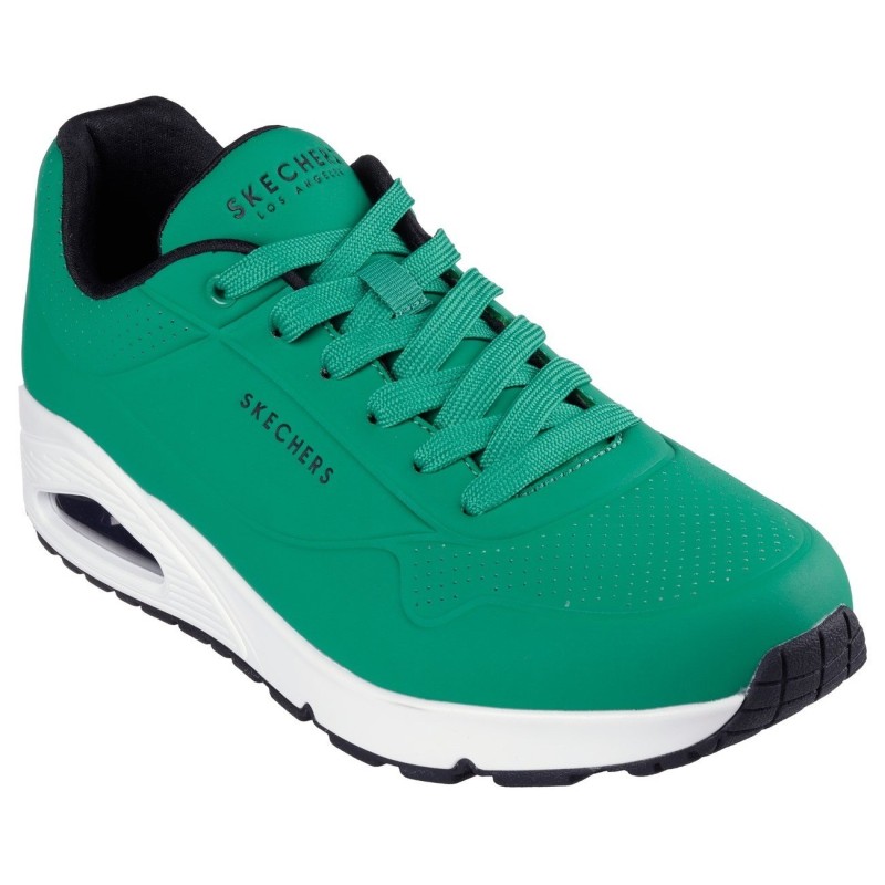 Skechers Sneaker "Uno - Stand on Air", Freizeitschuh, Halbschuh, Schnürschuh mit Air-Cooled Memory Foam
