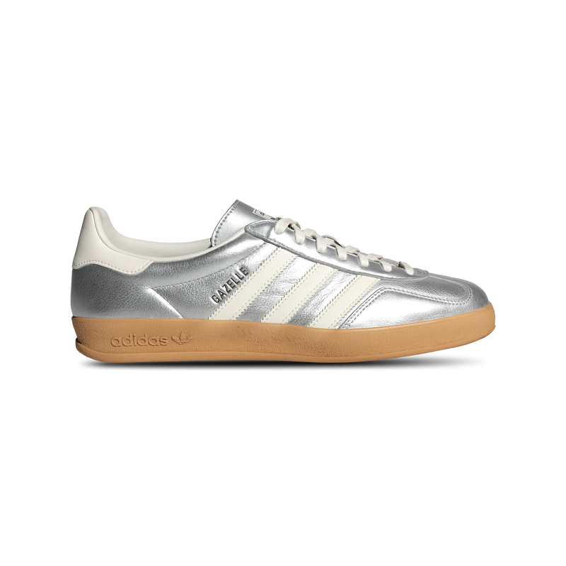 Adidas Gazelle Herren Schuhe - Silber - Größe: 40 - Leder - Foot Locker