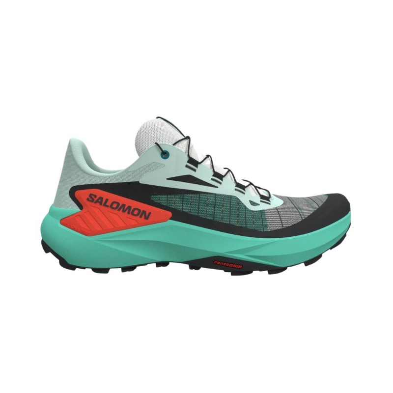 Salomon Genesis Grün Schwarz  Damenschuhe, Größe EU 37 1/3