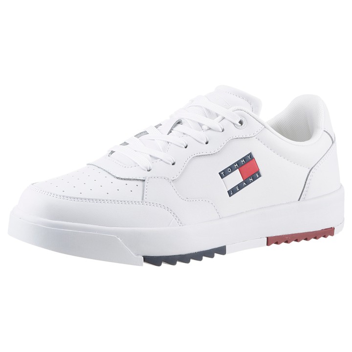 Tommy Jeans Sneaker "TJM RETRO ESS", mit TOMMY Markenlogo, Freizeitschuh, Halbschuh, Schnürschuh