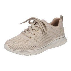 Rieker Sneaker, mit leichter Laufsohle, Freizeitschuh, Halbschuh, Schnürschuh