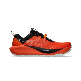 Asics Gel Trabuco 13 Orange Schwarz SS25 Schuhe, Größe 42 - EUR