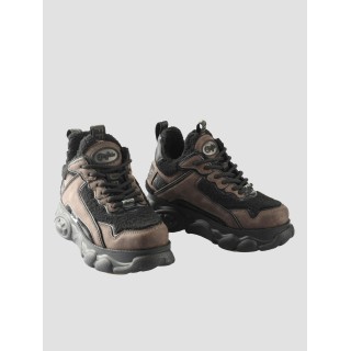 Buffalo Cld Chai Warm Vegan Nappa/Fur Sneaker