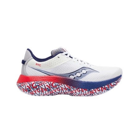 Saucony Kinvara Pro NYC Weiß Rot Damen, Größe 37,5 - EUR