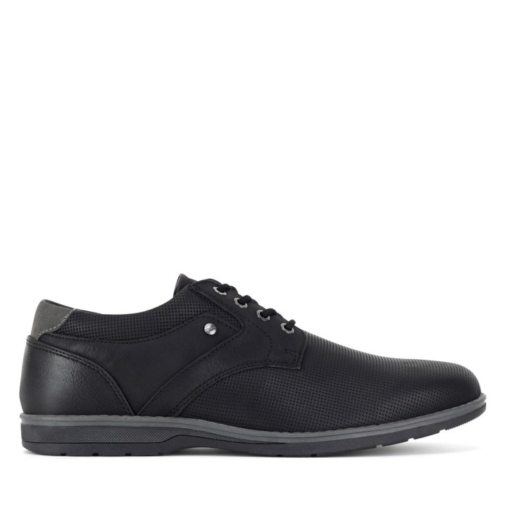 Halbschuhe Lanetti LINOS2-101 MBS Schwarz