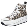 Rieker Sneaker, Plateau, High Top-Sneaker, Schnürschuh in veganer Verarbeitung