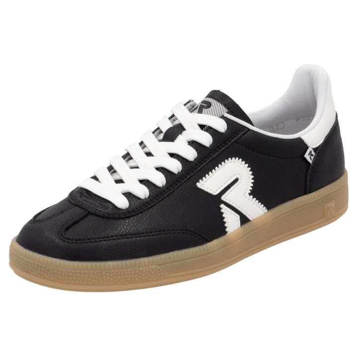 RIEKER Sport Sneaker "San Diego", Retro-Sneaker, Freizeitschuh, Halbschuh mit herausnehmbarem Fußbett