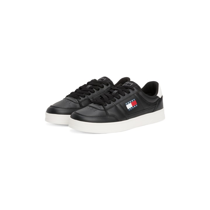 Tommy Jeans Sneaker "TJM THE GREENWICH NEW ESS", Freizeitschuh, Halbschuh, Schnürschuh im Basekt-Style