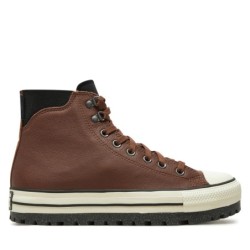 Schnürschuhe Converse Chuck Taylor All Star City Trek Waterproof A08559C Braun