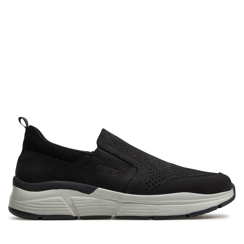 Halbschuhe Rieker B5062-00 Schwarz