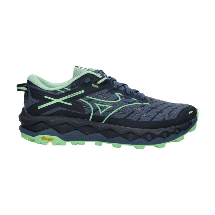 Mizuno Wave Mujin 10 Blau Grün SS25 Schuhe, Größe 40,5 - EUR