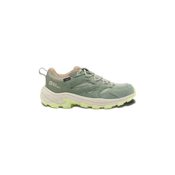Jack Wolfskin Vojo Tour Texapore Low Women Wasserdichte Wanderschuhe Damen 38 green eucalyptus