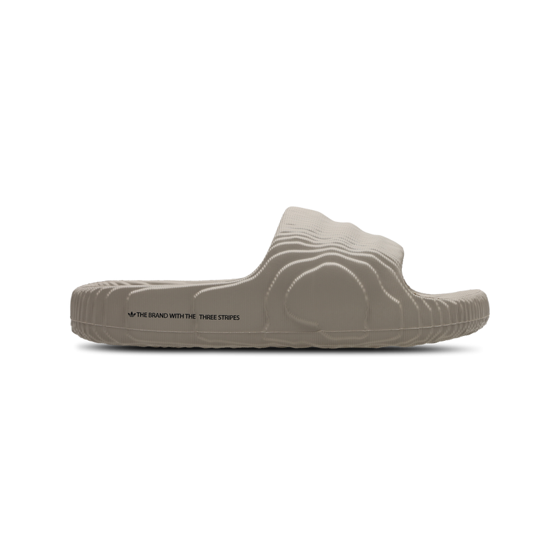 Adidas adilette Herren Flip-Flops und Sandalen - Braun - Größe: 40 2/3 - Plastic/Polycarbonate - Foot Locker