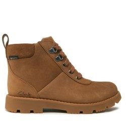 Schnürschuhe Clarks Heath Go Gtx Gore-Tex 261626797 Braun
