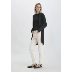 hessnatur Damen Slingback aus chromfrei gegerbtem Glatt-Leder - schwarz - Größe 36