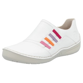 Rieker Slipper, Slip-on Sneaker, Schlupfschuh, Halbschuh mit weicher Innnensohle