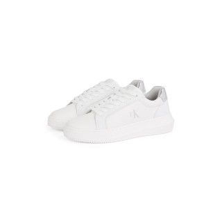 Calvin Klein Jeans Sneaker "CHUNKY CUPSOLE LOW MG", Schnürschuh, Freizeitschuh, Halbschuh mit Fersenkontrast