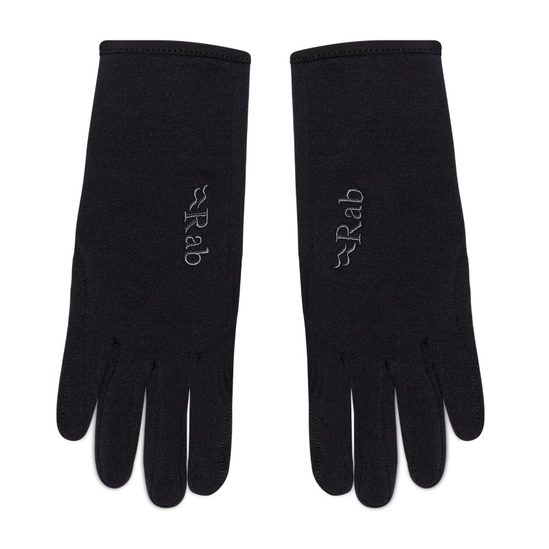 Damenhandschuhe Rab Power Stretch Pro Gloves QAG-48 Schwarz