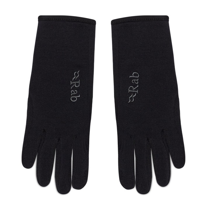 Damenhandschuhe Rab Power Stretch Pro Gloves QAG-48 Schwarz