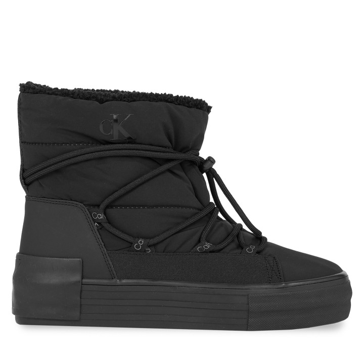 Schneeschuhe Calvin Klein Jeans Bold Vulc Flatf Snow Boot Wn YW0YW01181 Schwarz
