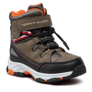 Schneeschuhe Tommy Hilfiger Tech Bootie T3B5-32542-1487 M Grün