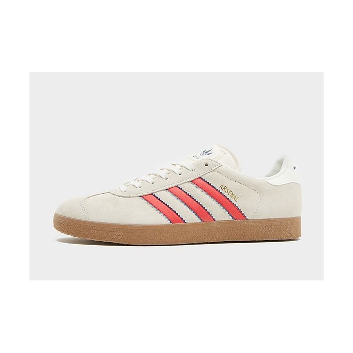 adidas Originals Gazelle Arsenal - White - Mens, White