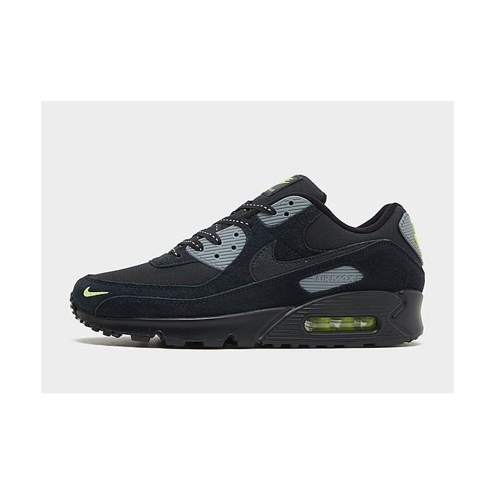 Nike Air Max 90 - Black - Mens, Black