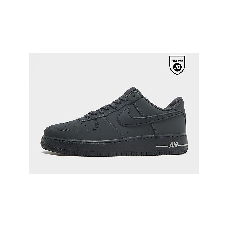 Nike Air Force 1 Low Herren - Black - Mens, Black