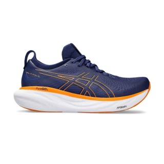 Schuhe Asics Gel Nimbus 25 Blau Orange AW23, Größe 42 - EUR