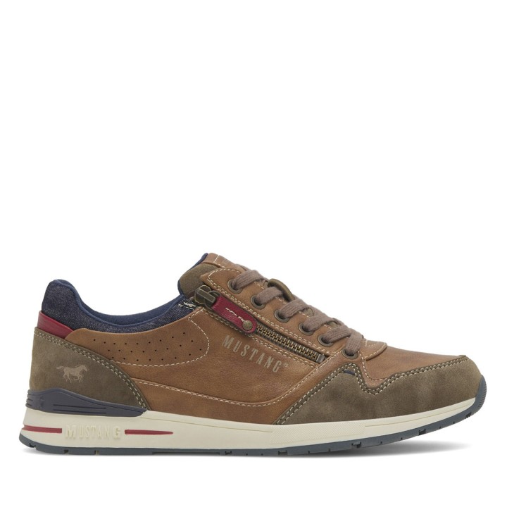 Halbschuhe Mustang 4154-313 Braun