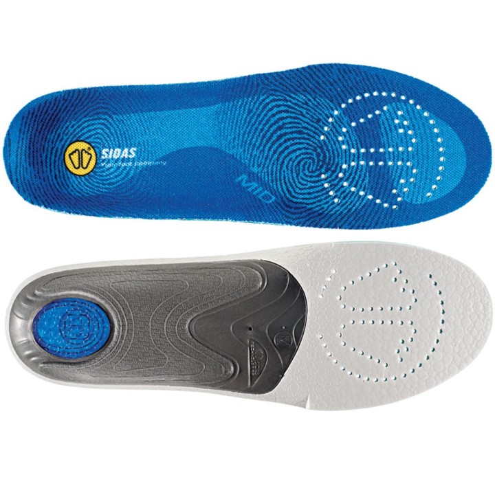 Sidas 3 Feet Mid Einlegesohlen Blue