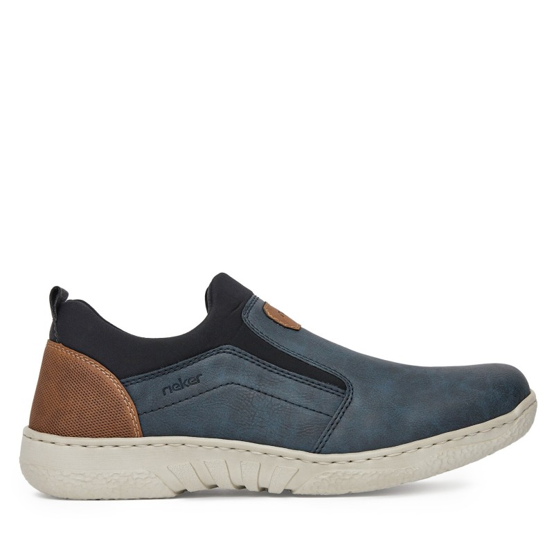 Halbschuhe Rieker 03555-14 Dunkelblau