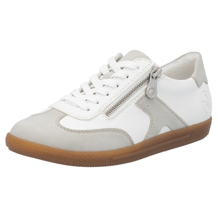 Rieker Sneaker, Halbschuh, Freizeitschuh, Schnürschuh mit Reißverschluss