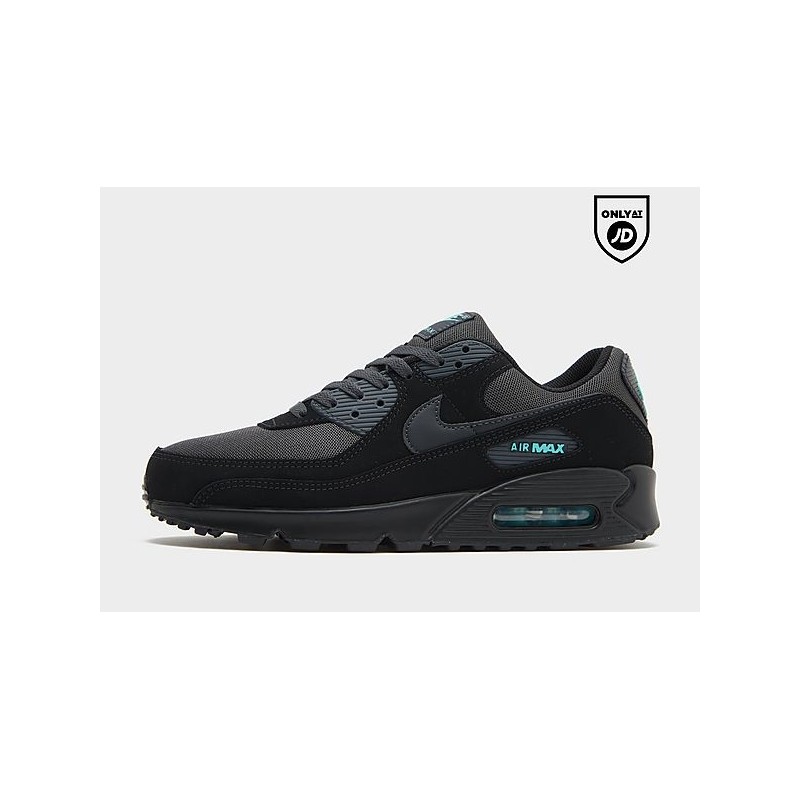 Nike Air Max 90 - Black - Mens, Black