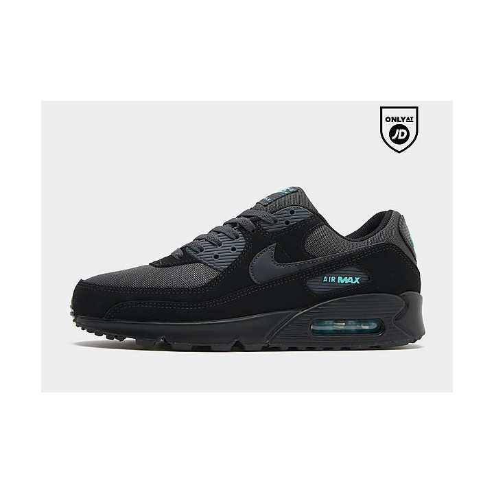 Nike Air Max 90 - Black - Mens, Black