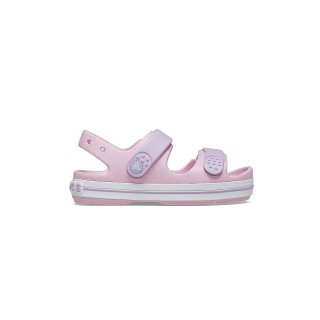 CROCS Mini Kinder Badepantoffeln Crocband Cruiser rosa | 23-24