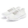 LASCANA Sneaker, mit modischer Glitzerschnürung VEGAN