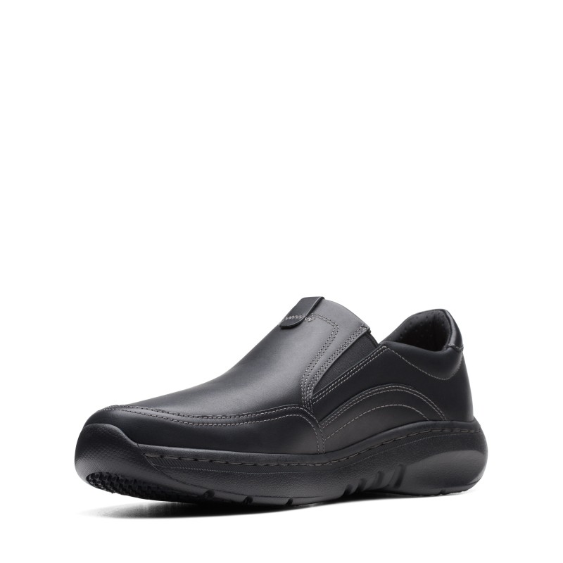 Clarks Slipper "ClarksPro Step", Slip-On Sneaker, Schlupfschuh, Komfortschuh mit Gummizug