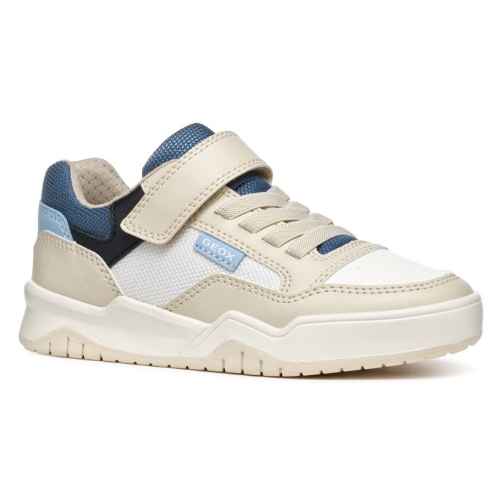 Geox Sneaker "J PERTH BOY", Retro Sneaker, Slip-On Sneaker mit Klettverschluss