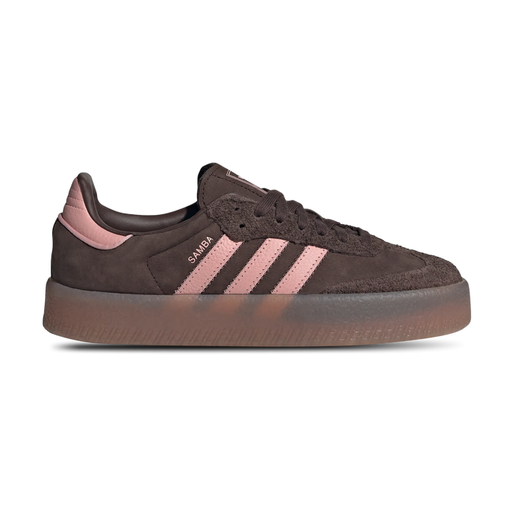 Adidas Sambae Damen Schuhe - Braun - Größe: 36 2/3 - Leder - Foot Locker