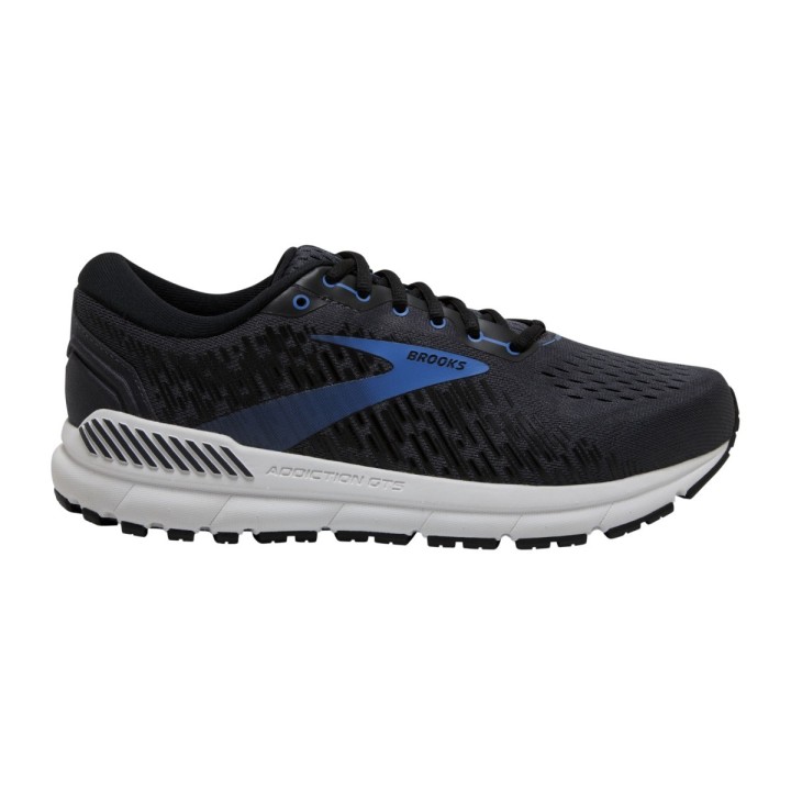 Brooks Addiction GTS 15 Wide Schwarz Blau Schuhe, Größe 41 - EUR