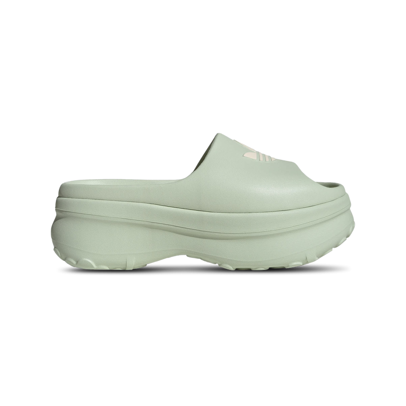 Adidas Adifom Damen Flip-Flops und Sandalen - Grün - Größe: 36 2/3 - Netz/Synthetik - Foot Locker