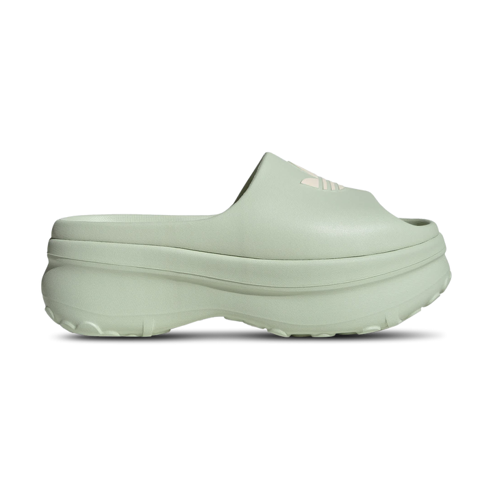 Adidas Adifom Damen Flip-Flops und Sandalen - Grün - Größe: 36 2/3 - Netz/Synthetik - Foot Locker