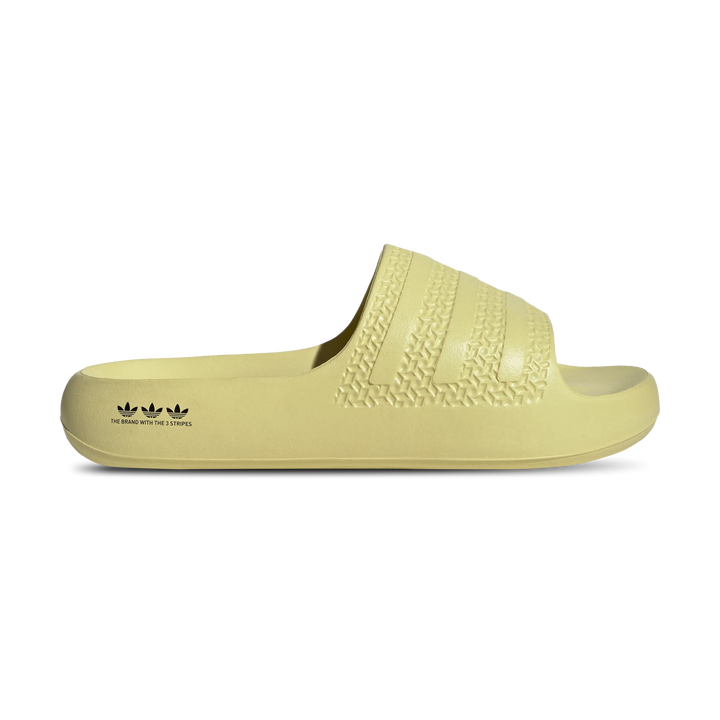 Adidas adilette Damen Flip-Flops und Sandalen - Gelb - Größe: 36 2/3 - Netz/Synthetik - Foot Locker