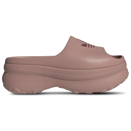 Adidas Adifom Damen Flip-Flops und Sandalen - Braun - Größe: 36 2/3 - Netz/Synthetik - Foot Locker