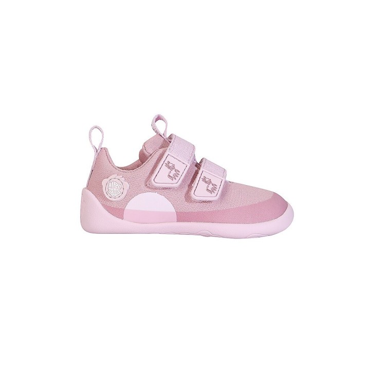 AFFENZAHN Kinder Sneaker Barfußschuhe  COTTON LUCKY Einhorn rosa | 21