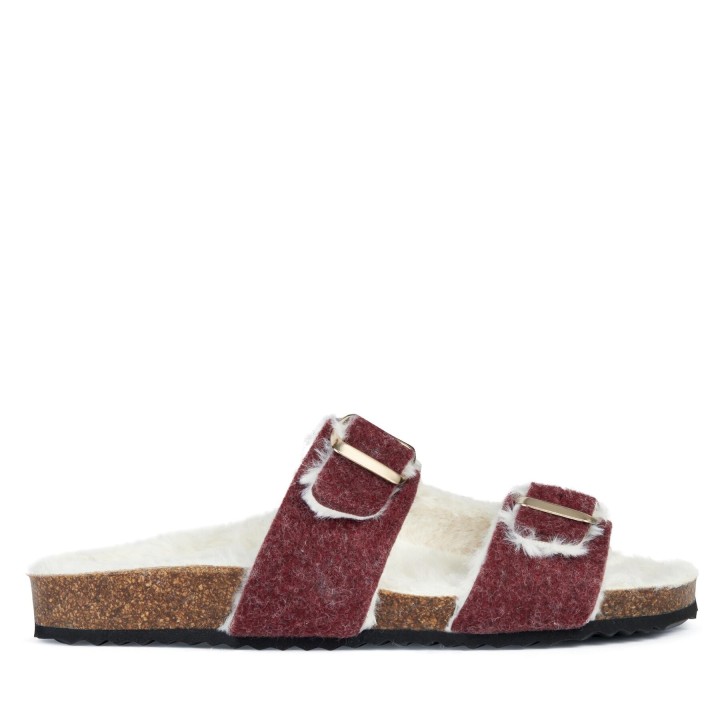 Hausschuhe Geox D Brionia D36LSA 000NY C7357 Dunkelrot