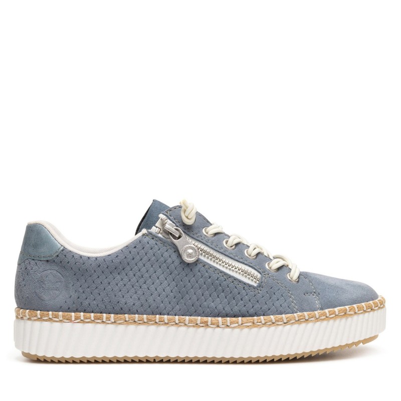 Halbschuhe Rieker M2940-10 Blau